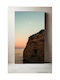 Панел Moon Over Sea Cliff At Dusk Луна Над Скала На Море В Сумрак 100x150