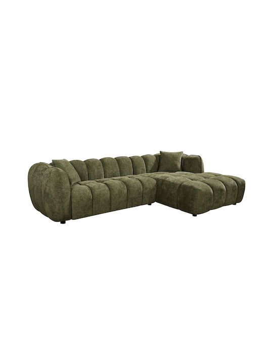 Lykke Ecke Sofa mit Rechte Ecke Grün 280x89x70cm