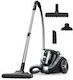 Tefal Compact Power Електрическа Прахосмукачка 900W С Контейнер 2.5l Черна