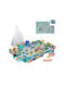 Relaxdays Ghiveci De Flori Din Lemn Albastru 38,5x58,5cm