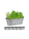 Relaxdays Set of 6 Flower Pots
