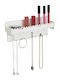Relaxdays Jewellery Stand Plastic White 12x30x8cm