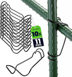 Kadax Stahl Gartenstützen Verbinder 11 Mm 10 Stück