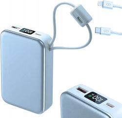 Verk Group 06394 Външна Батерия 20000mAh 22.5W Синя Verk Group 06394 Външна Батерия 20000mAh 22.5W Синя