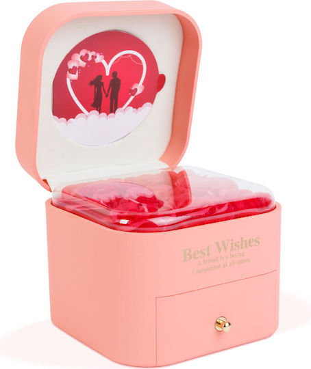 Set 9 Künstliche Rosen In Einer Geschenkbox 11cm Halskette Dekorative Ewige Rosen Herzanhänger Set 9 Künstliche Rosen In Einer Geschenkbox 11cm Halskette Dekorative Ewige Rosen Herzanhänger