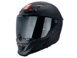 XVX Vader RS-400 Full Face with Sun Visor ECE 22.06 Black Matt
