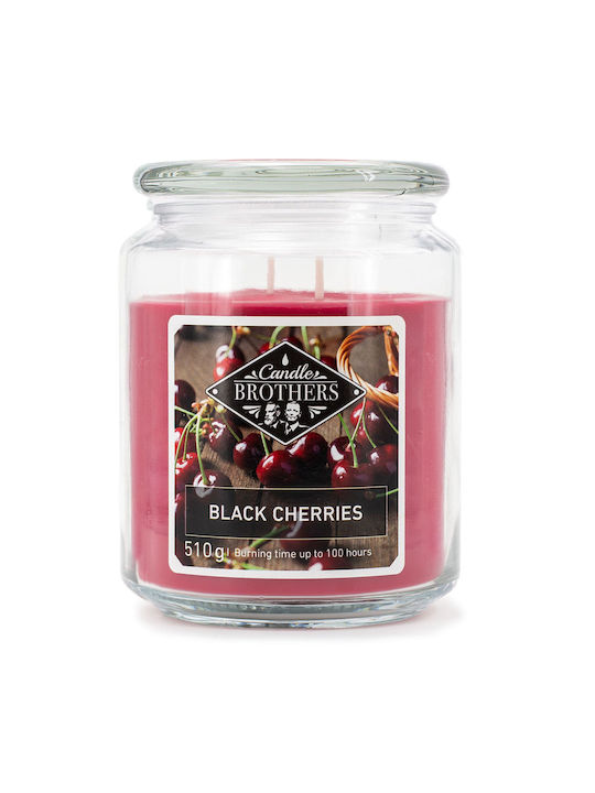 Relaxdays Aromatische Kerze Rote 15x10cm