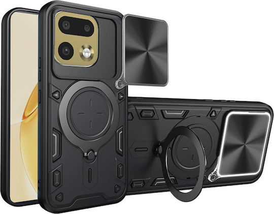 Techsuit Camguard Handyhülle Rückseite Schwarz (Realme 16 Pro)