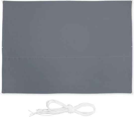 Relaxdays Pânză De Umbrire Rectangulară Gri 2.5x3.5m