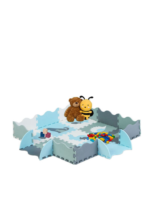 Relaxdays Puzzle De Podea Interactiv Cu Animăluțe