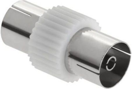 293723 Μουφα Koaxial Stecker F F Plastik Set 50 Stück