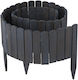 Relaxdays Gartenhecke in Beigem Farb 1m x 10cm