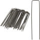 Relaxdays Set 50 Cuie De Fixare Antracit 15x0.2x2.5 Cm
