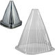Set 32 Conuri De Protecție Pentru Plante Relaxdays Gri 22x19x19cm
