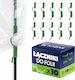 Kadax Clip Attaching Film To Poles 11 Mm 10 Pcs