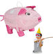 Relaxdays Pinata Pig Pink 25x20x43cm
