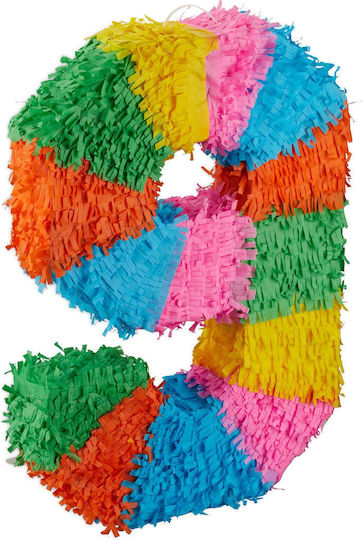 Pinata De Ziua De Naștere Relaxdays Multicolor 50.5x35.5x7.5cm 0-9