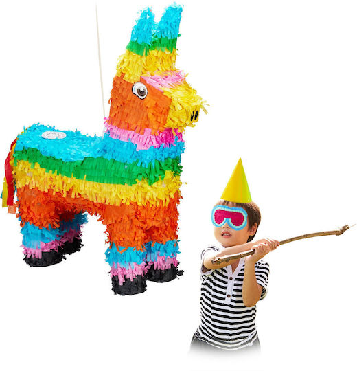 Pinata Multicolor Llama Relaxdays 56x41x13cm 0.2kg