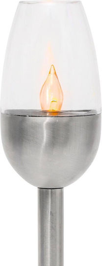 Set of 12 Solar Lights IP44 6.2x6.2x27.5cm