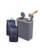 Relaxdays Coș De Gunoi Din Plastic Pentru Reciclare 80 L Gri