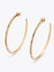 Kurt Geiger Earrings Gold Plated Hoops