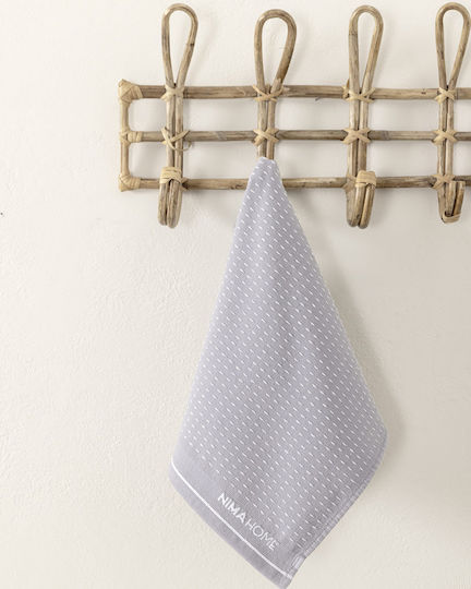 Nima Signature Kitchen Towel Made of 100% Cotton in Gray Colour 40x60cm
