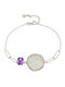 Oxette Women's Silver Bracelet with Zircon