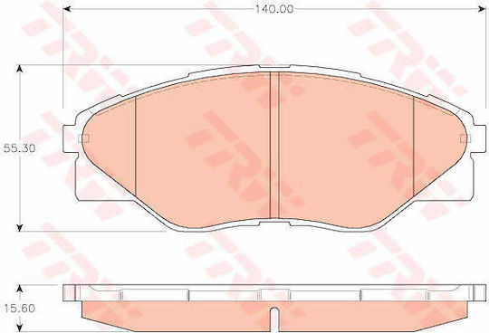 Set Plăcuțe De Frână Și Discuri De Frână Trw Gdb3532