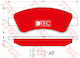 Set Plăcuțe De Frână Disc De Frână Trw Gdb1463dte