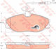 Trw Gdb1194 Brake Pad Set Disc Brake