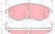 Trw Gdb3211 Brake Pad Set Disc Brake