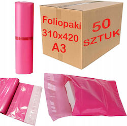 Pink Courier Bags A3 310x420mm 50 Pcs Pink Courier Bags A3 310x420mm 50 Pcs