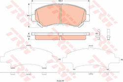 Trw Gdb3521 Disc Brake Pad Set