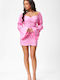 Mini Evening Dress Pink