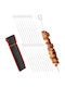 Set 20 Edelstahl Grillwerkzeug-Set Relaxdays Einfach Zu Verwenden Gebogener Griff