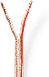 Nedis Cable 6.3mm Male - 6.3mm Male 15m Transparent CAGW4000TR150