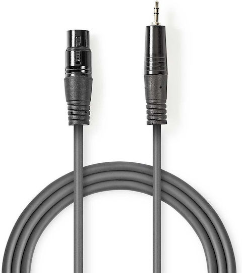 Nedis Cable XLR Male - 3.5mm Male Gray 1.5m COTH15300GY15