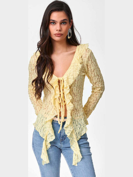 Women's Blouse Yellow