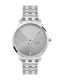 Visetti Womens Watch 38mm Battery with Silver Metal Bracelet