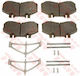 Trw Gdb5004 Brake Pad Set Disc Brake