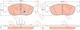 Trw Gdb1322 Brake Pad Set Disc Brake