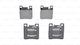 Bosch Brake Pad Set Disc Brake 0 986 460 965