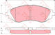 Trw Gdb3265 Brake Pad Set Disc Brake