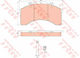 Trw Gdb5022 Brake Pad Set Disc Brake