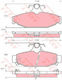 Trw Gdb4089 Brake Pad Set Disc Brake