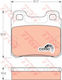 Trw Gdb952 Brake Pad Set Disc Brake