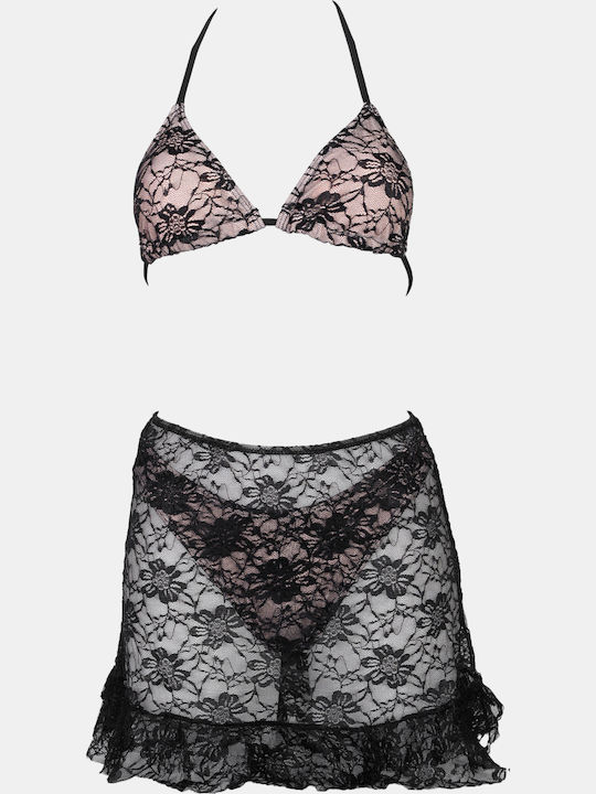 Decoro Set Bikini Set De Bikini Triunghi Negru
