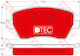 Trw Gdb3332dte Brake Pad Set Disc Brake