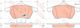 Trw Gdb1204 Brake Pad Set Disc Brake