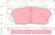 Trw Gdb358 Brake Pad Set Disc Brake